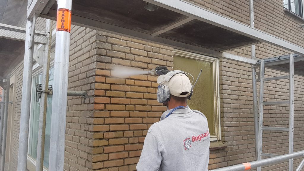 Sandwashing voegwerk herstellen in Eindhoven - professioneel voegwerk onderhoud